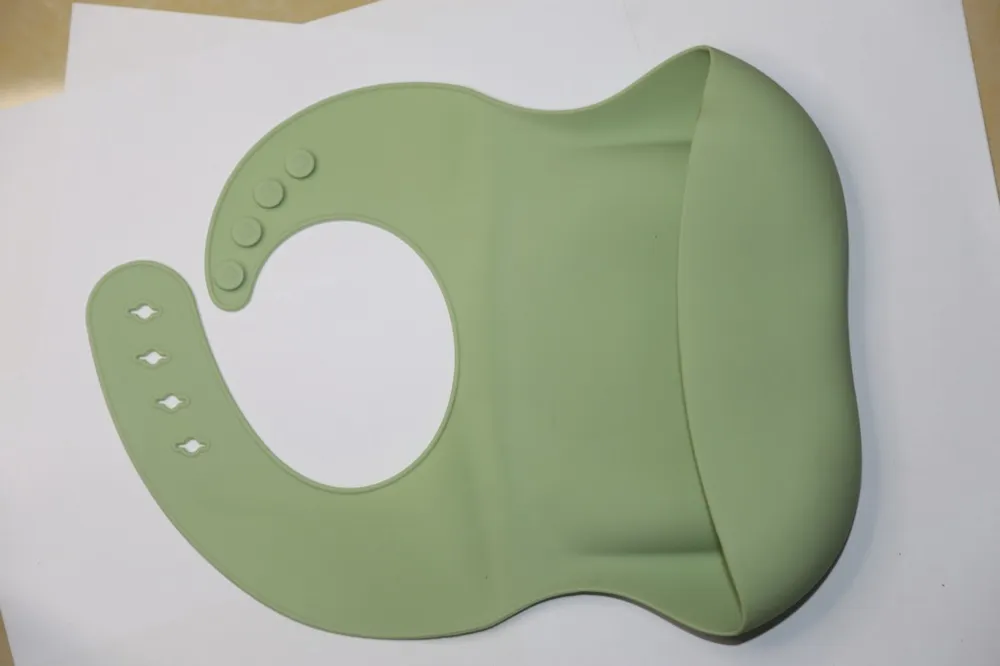 Silicone Baby Bib (Large Pocket)